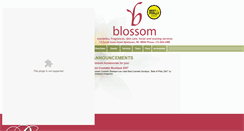 Desktop Screenshot of blossomcosmeticboutique.com